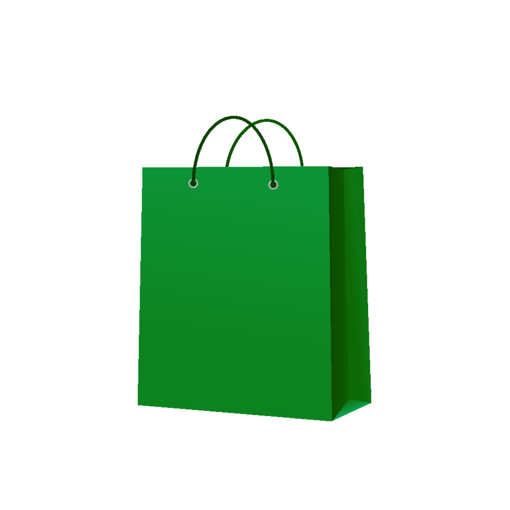 Green Paper Bag Transparent Gallery