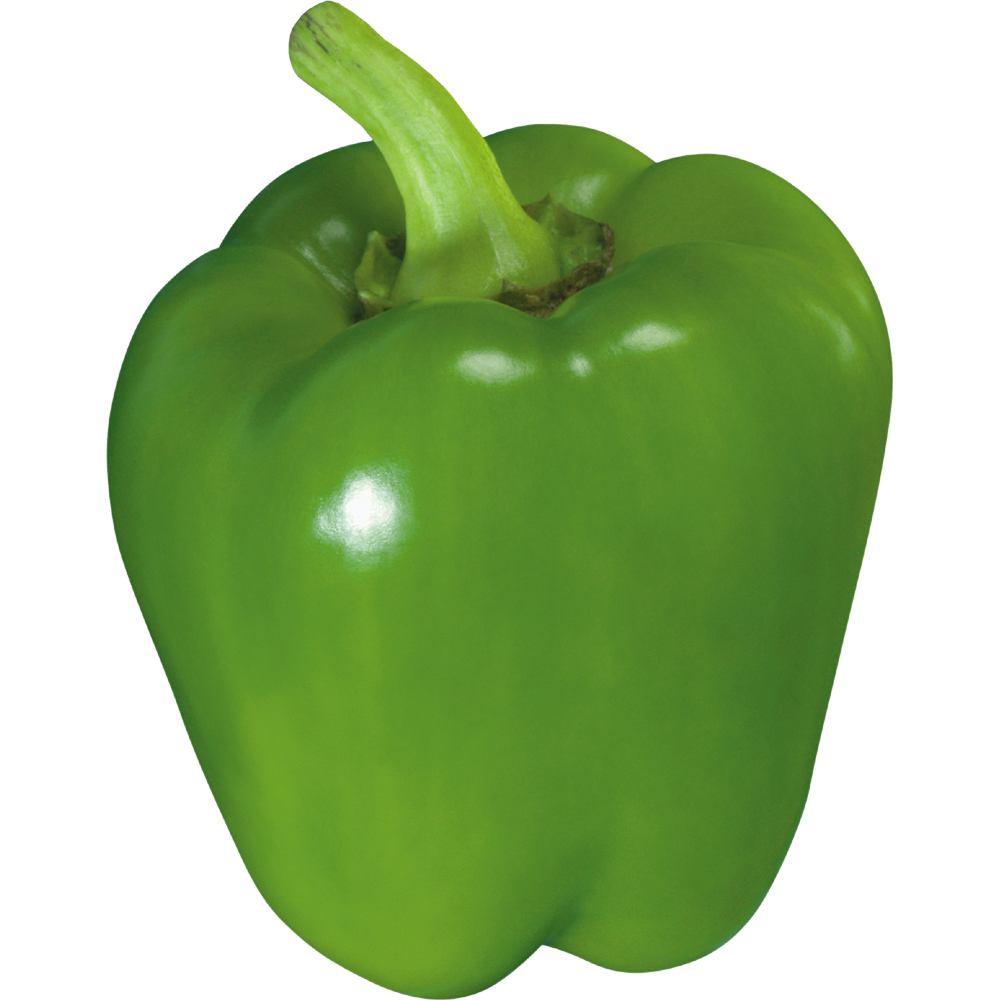 Green Paprika  Transparent Image