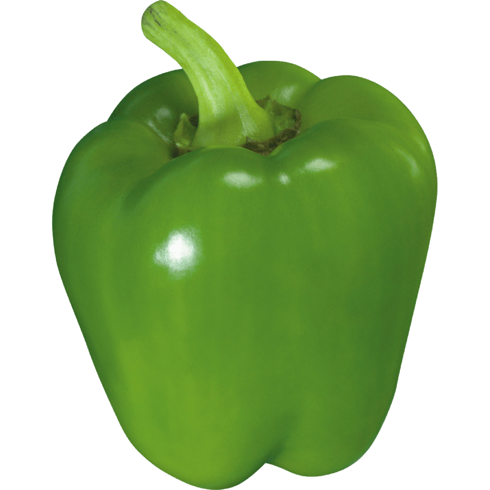 Green Pepper  Transparent Picture