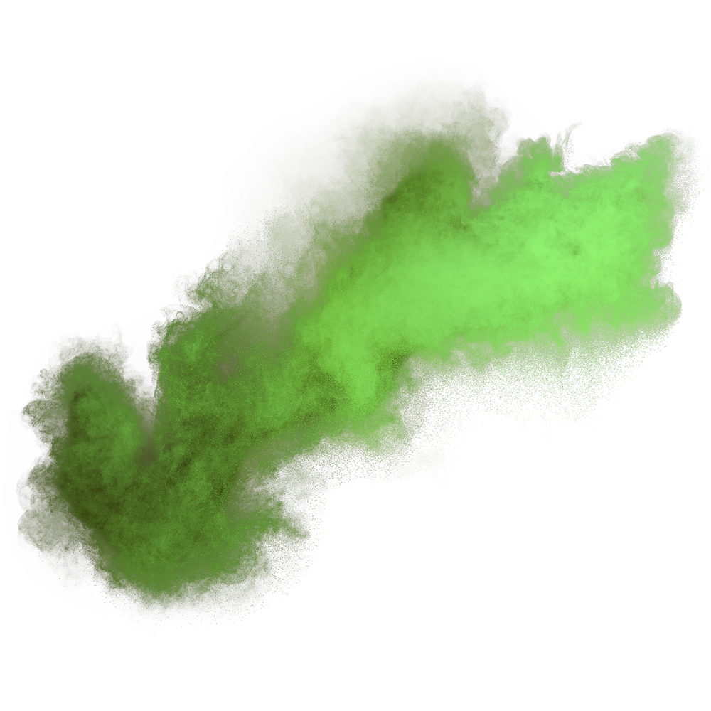 Green Smoke Transparent Image