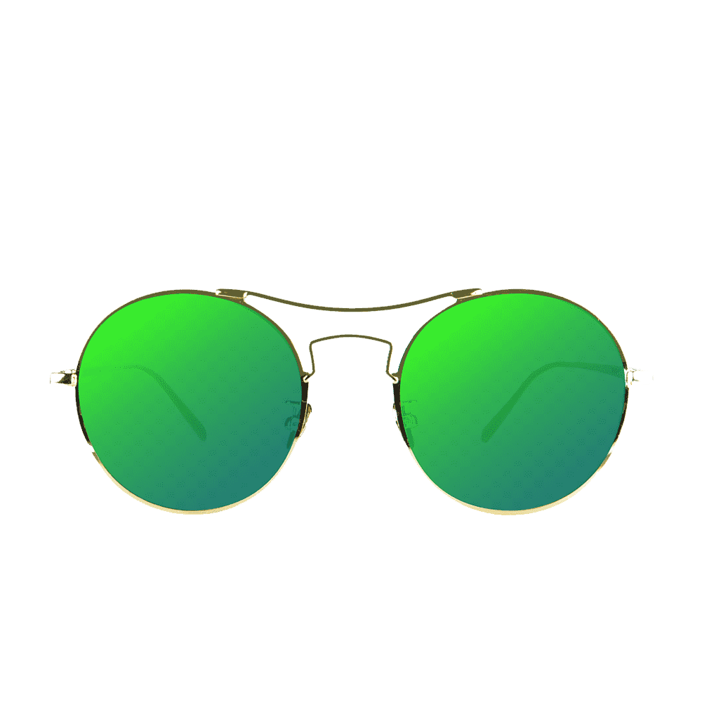 Green Sunglasses Transparent Image