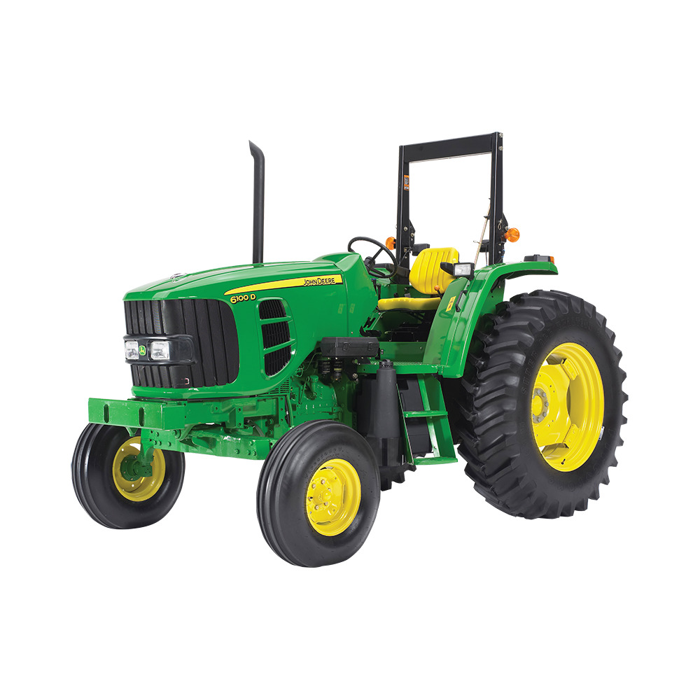 Green Tractor Transparent Photo