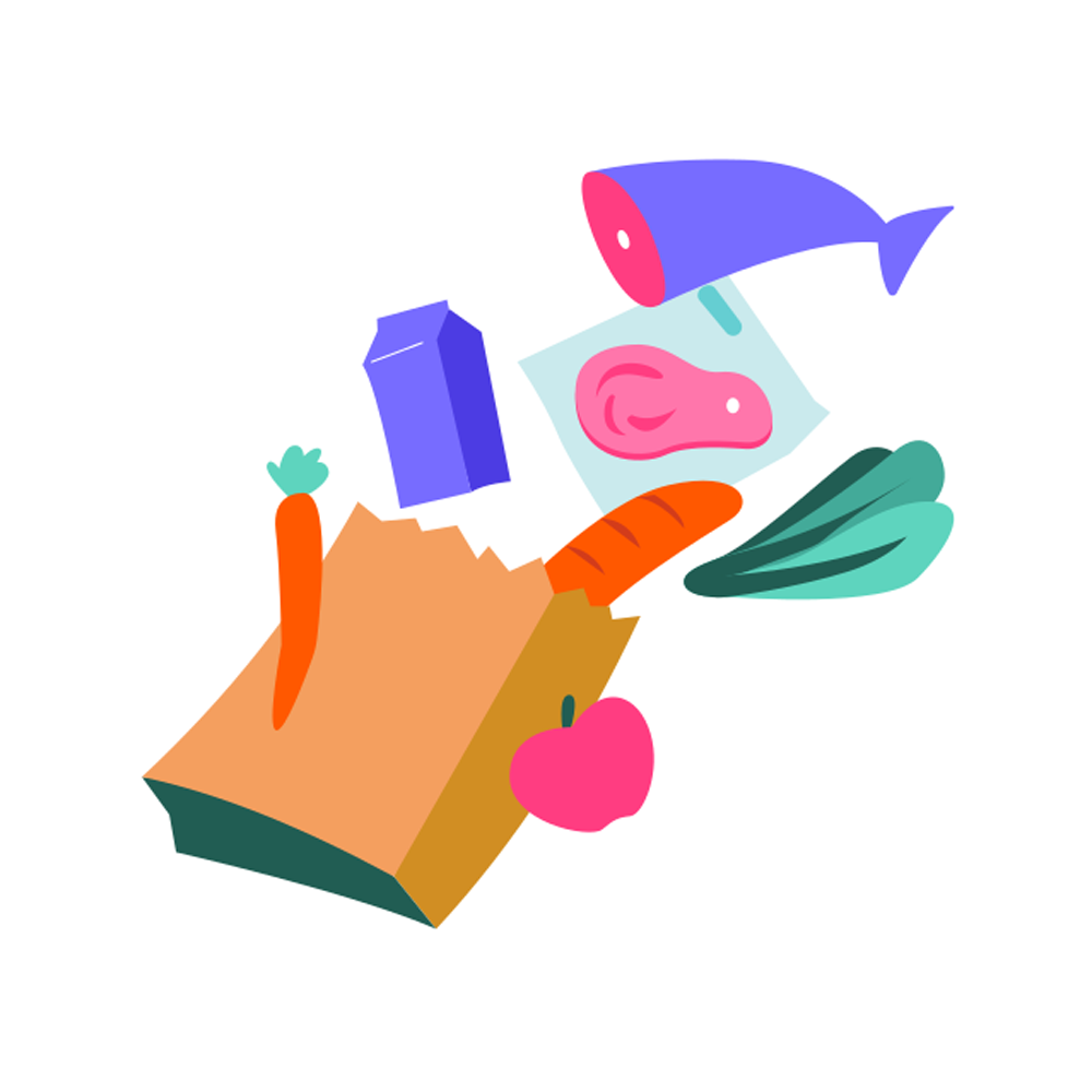 Grocery Free Sticker Transparent Clipart