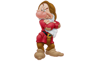 Grumpy Dwarf PNG