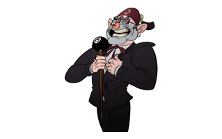 Grunkle Stan PNG