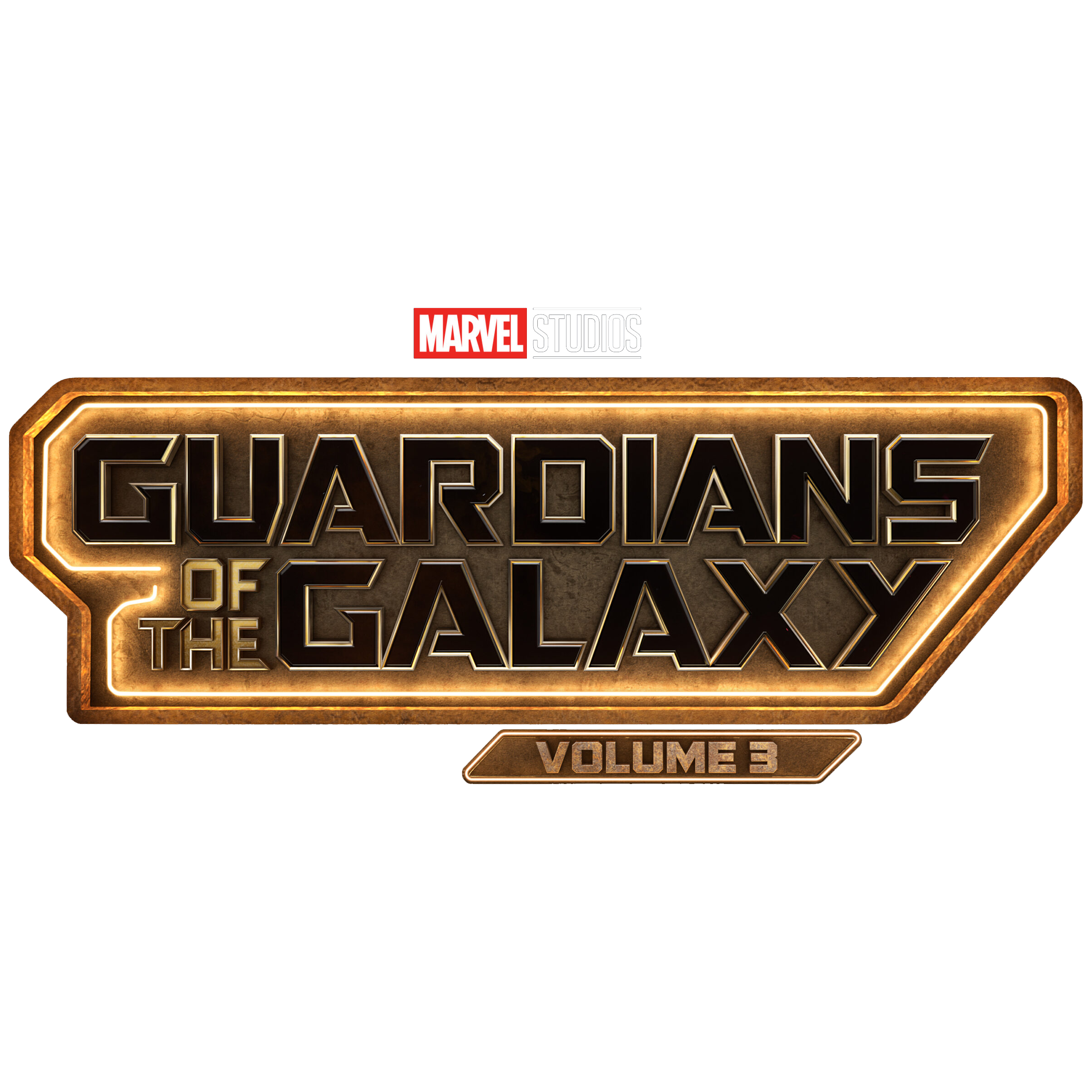 Guardians of the Galaxy Volume 3 Logo Transparent Image