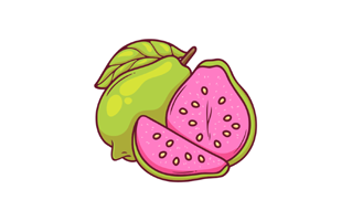 Guava Free Sticker PNG