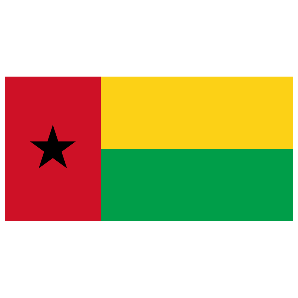Guinea Bissau Flag Transparent Clipart