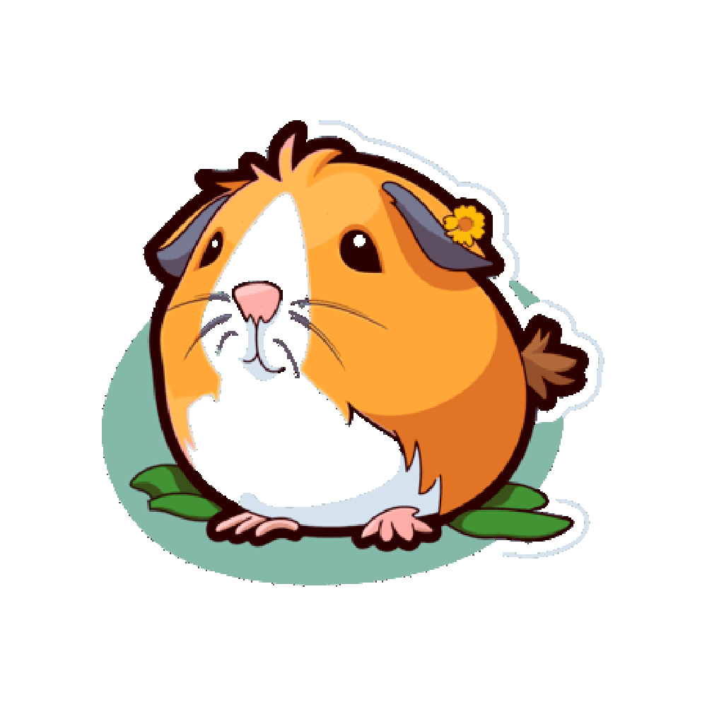Guinea Pig Free Sticker Transparent Photo