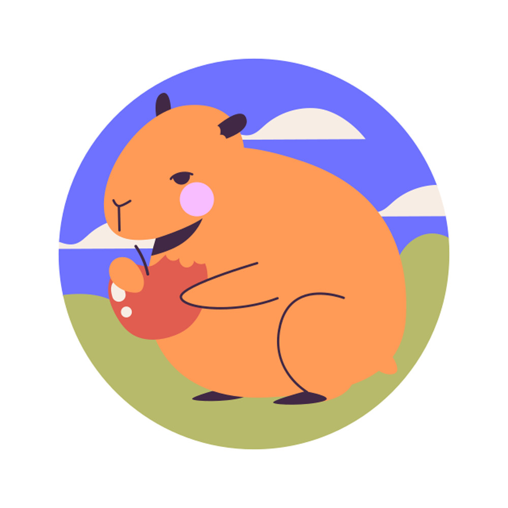 Guinea Pig Free Sticker Transparent Picture