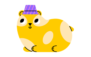 Guinea Pig Sticker PNG