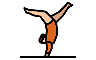 Gymnastic Free Sticker PNG