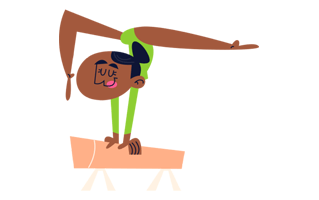 Gymnastic Stickers PNG