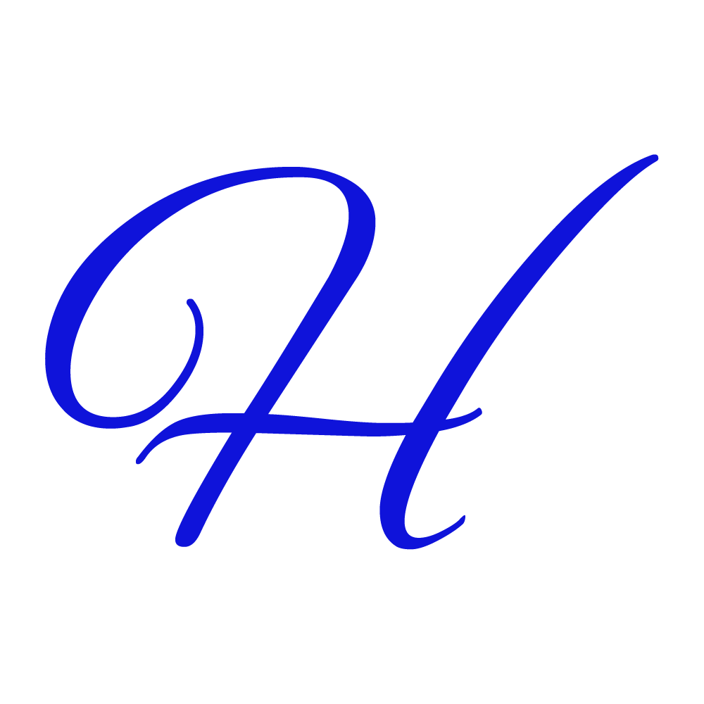H Alphabet Blue Transparent Picture