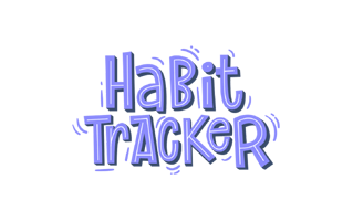 Habit Sticker PNG