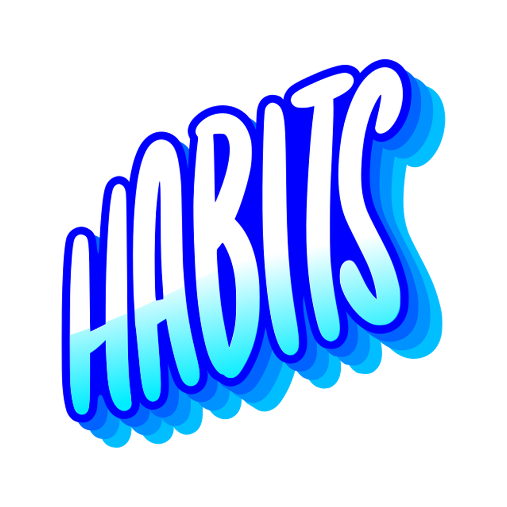 Habits Free Sticker Transparent Image