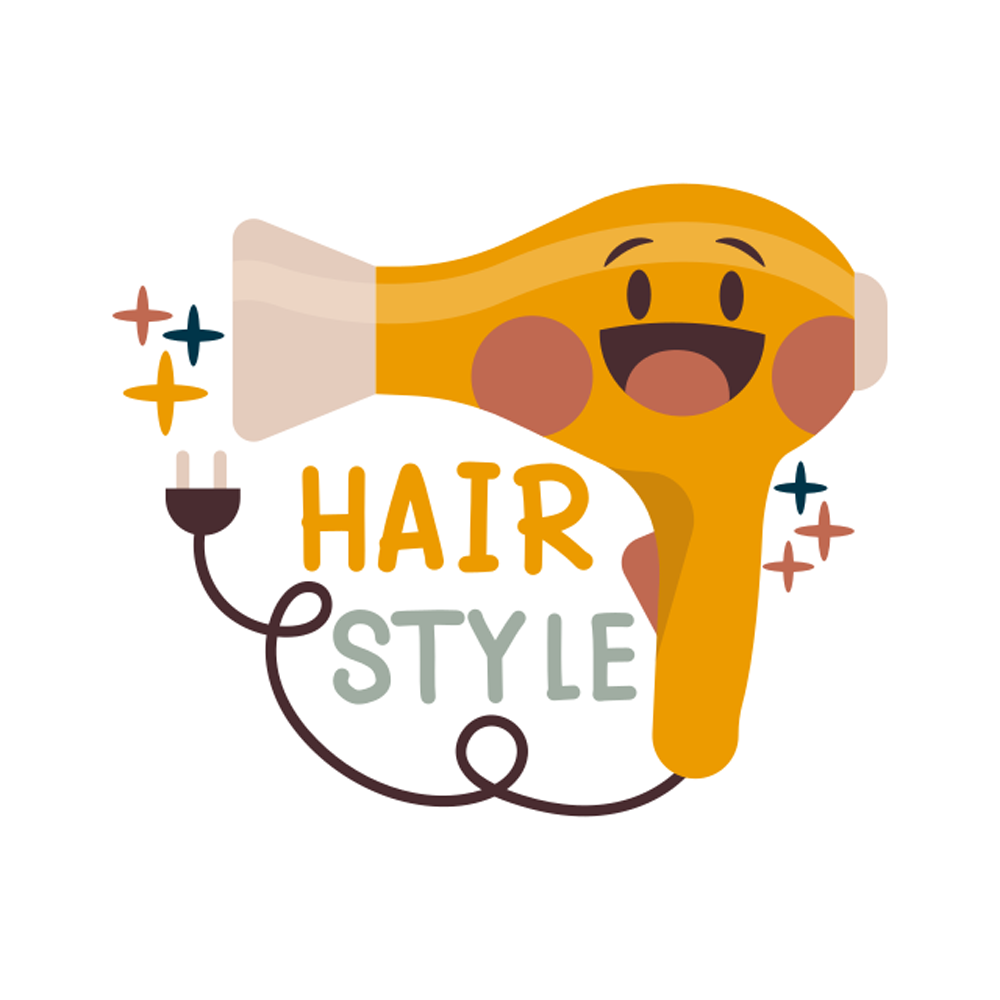 Hairdryer Free Sticker Transparent Clipart