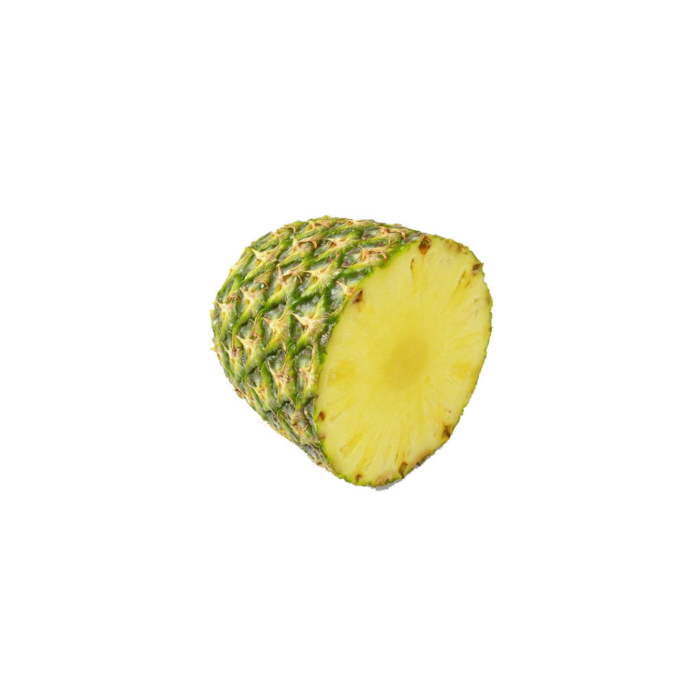 Half Pineapple  Transparent Image