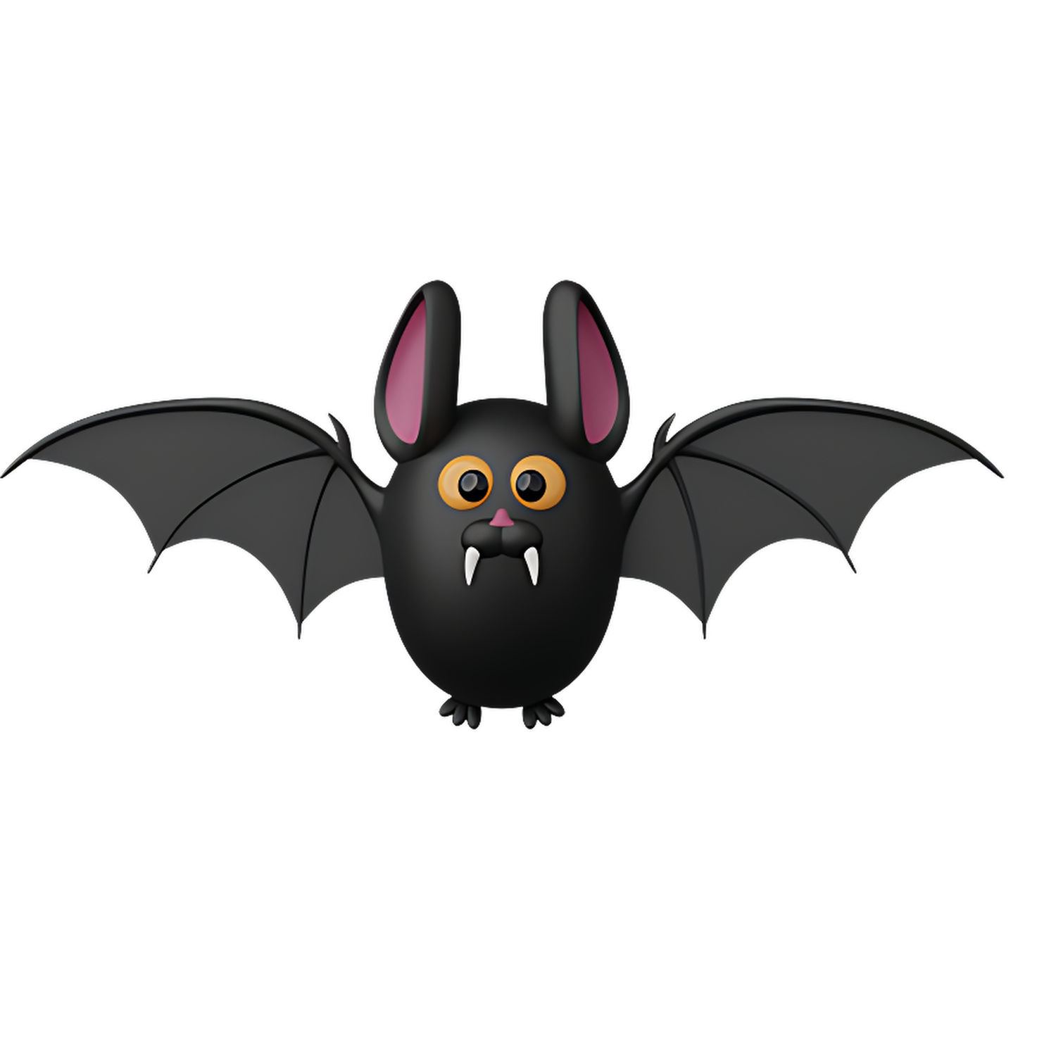Halloween 3D Bat Transparent Gallery