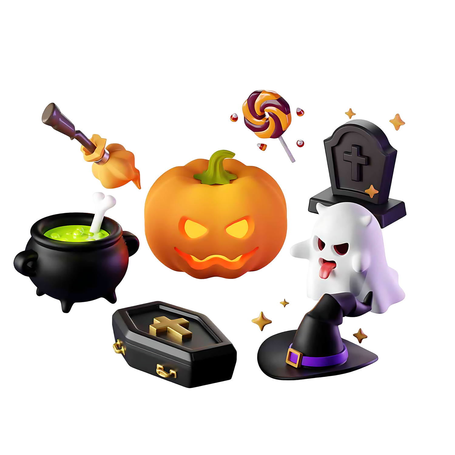 Halloween 3D Icon  Transparent Gallery