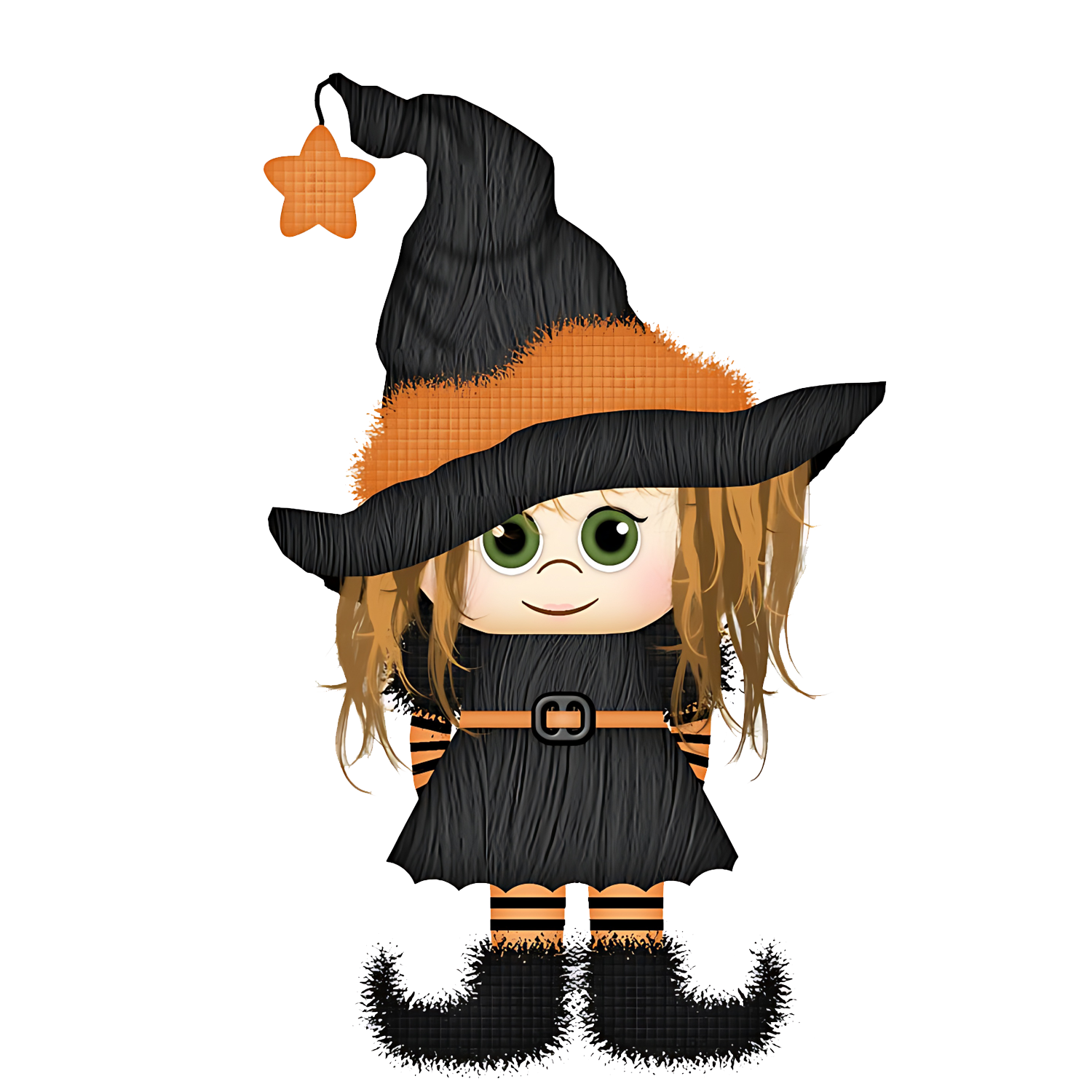 Halloween Baby Witch Transparent Image