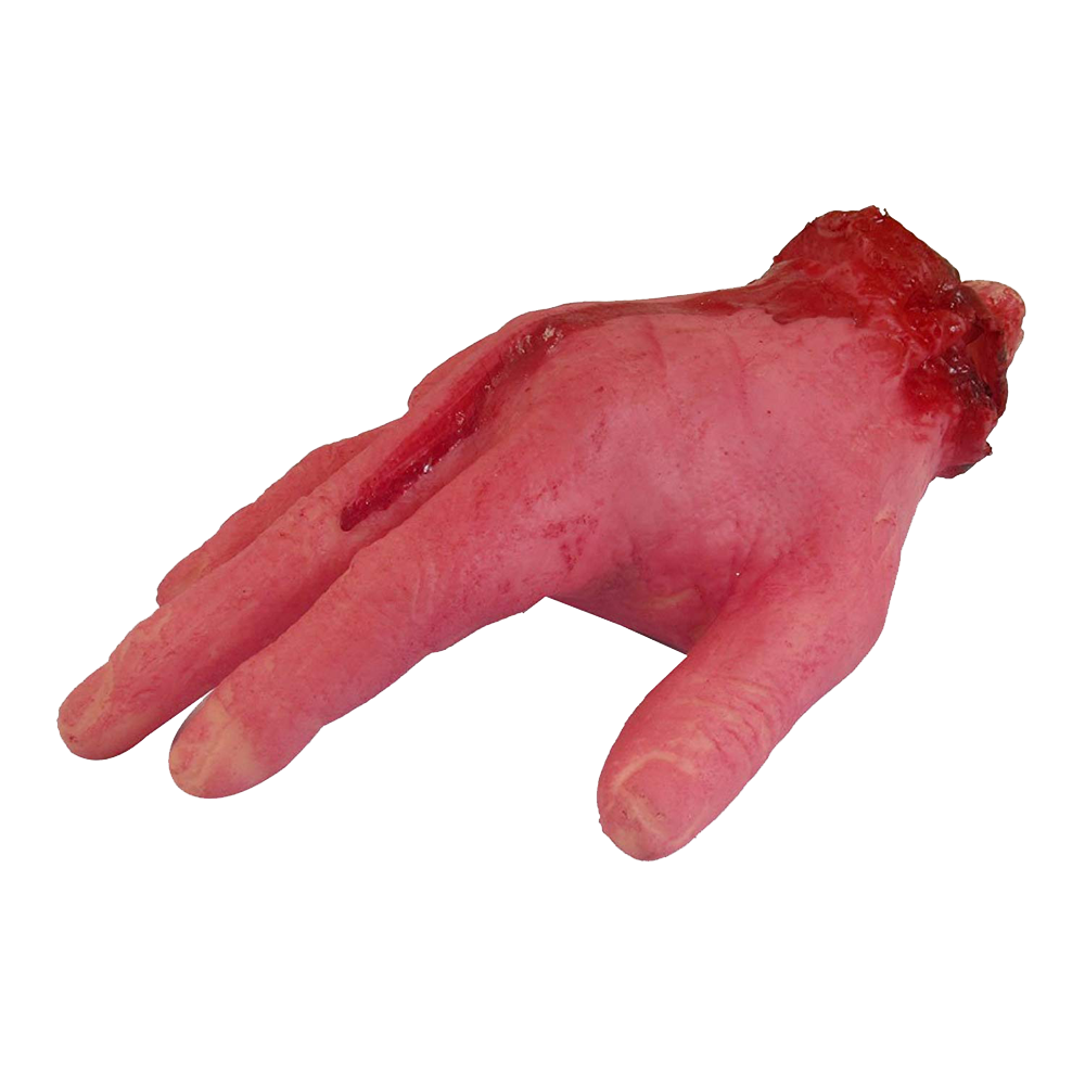 Halloween Bloody Hand  Transparent Clipart