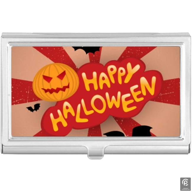Halloween Bussiness Card Holder Transparent Image