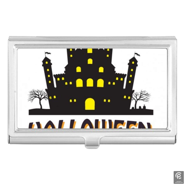 Halloween Bussiness Card Holder Transparent Picture