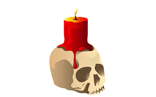 Halloween Candle PNG