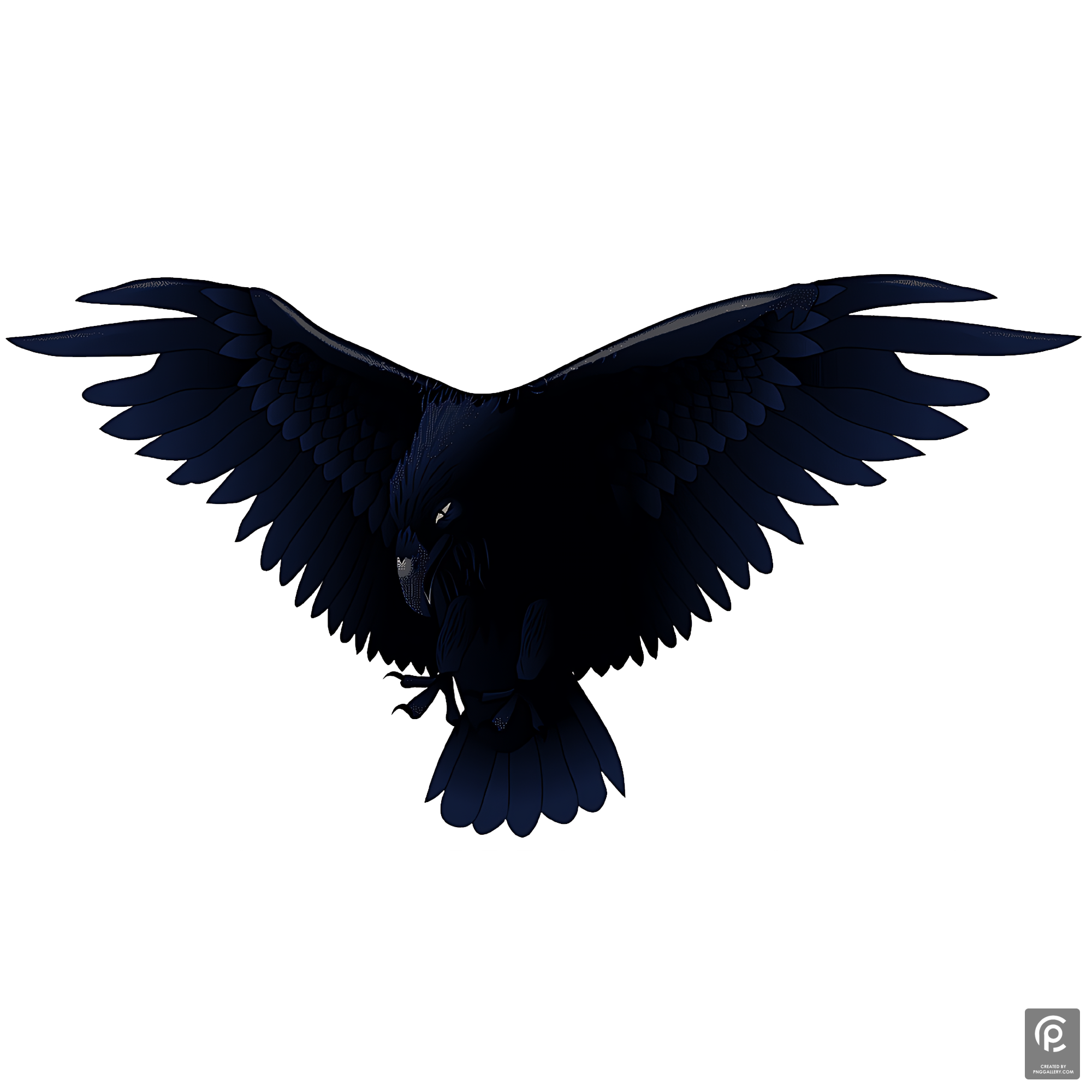 Halloween Crow Transparent Clipart