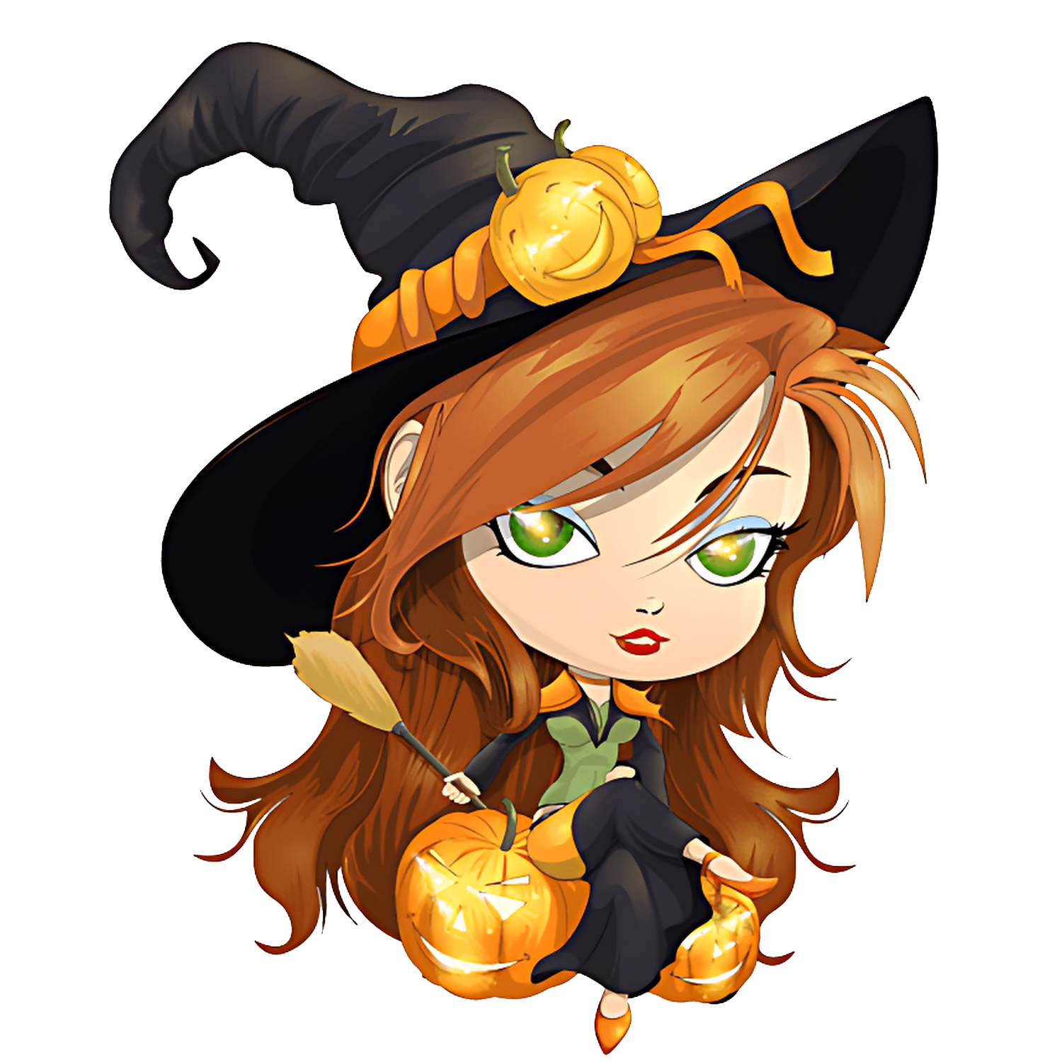 Halloween Cute Witch Transparent Gallery