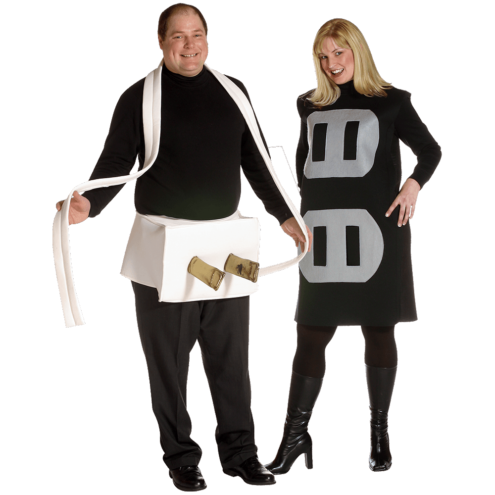 Halloween Duo Costume  Transparent Photo