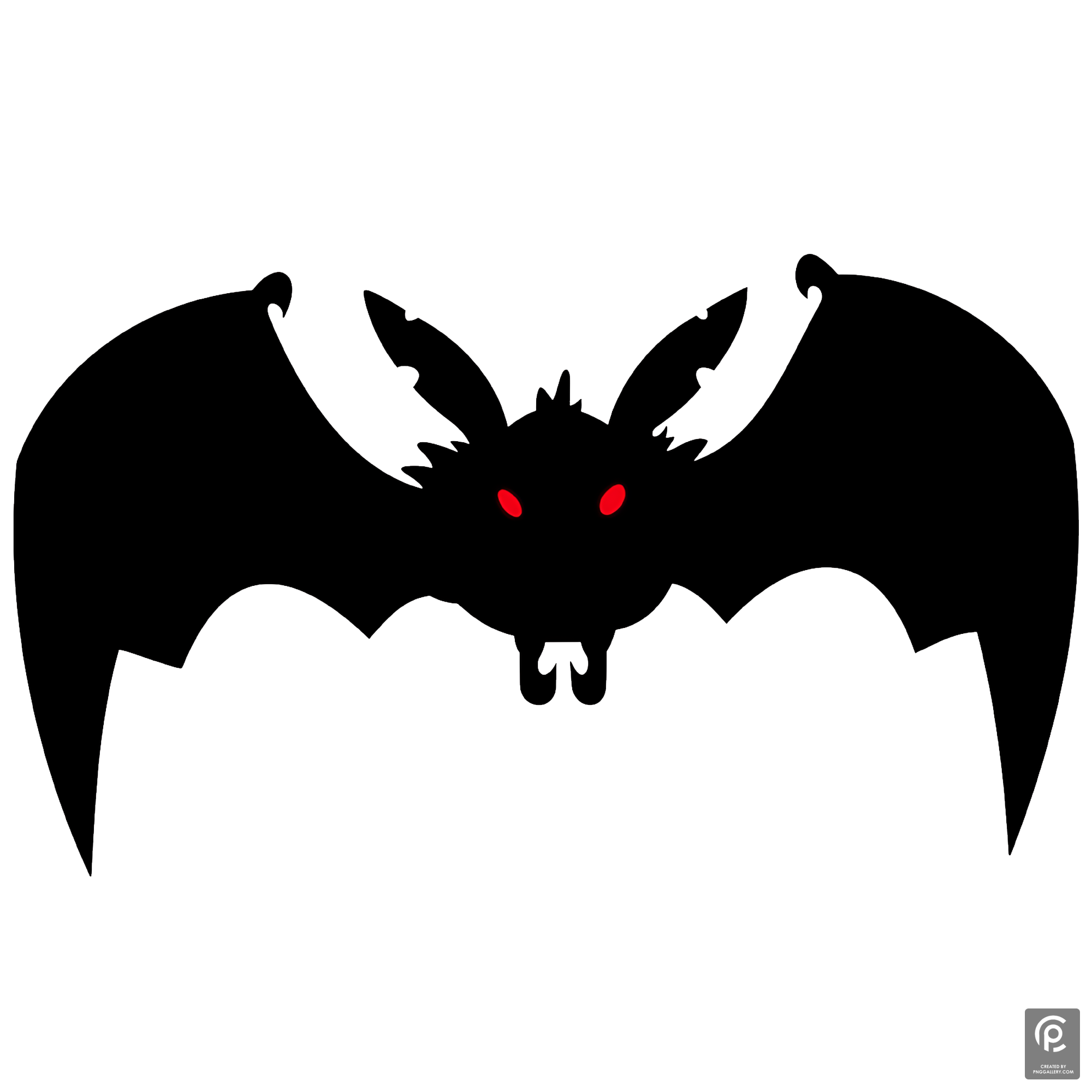 Halloween Evil Bat Transparent Image