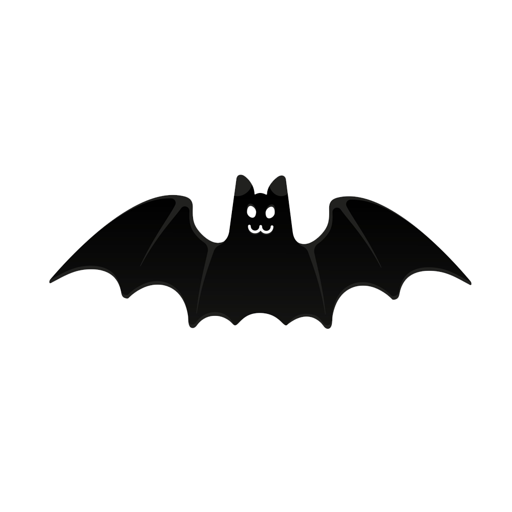 Halloween Flying Bat  Transparent Photo