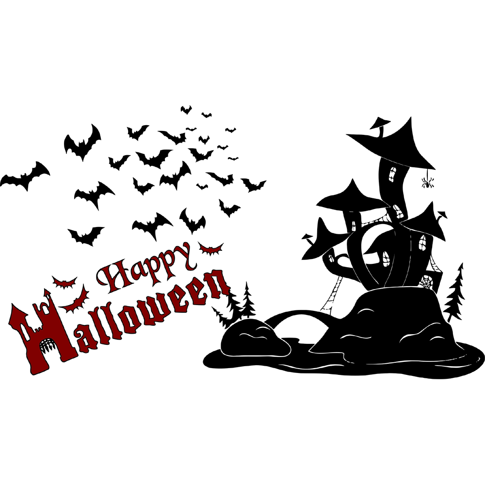 Halloween Font  Transparent Image