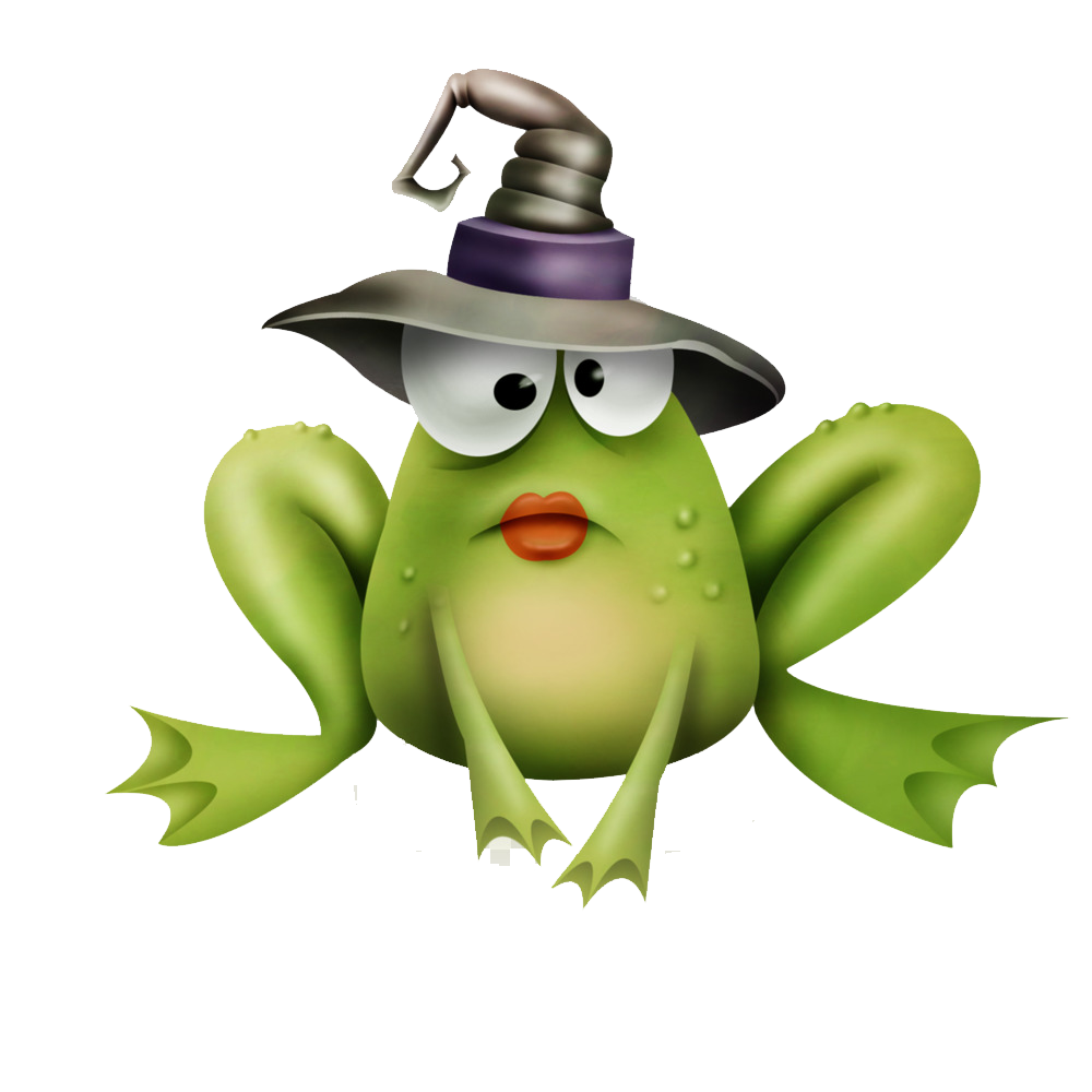 Halloween Frog Transparent Picture