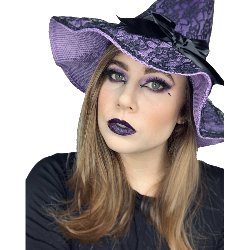 Halloween Girl Makeup Transparent Image