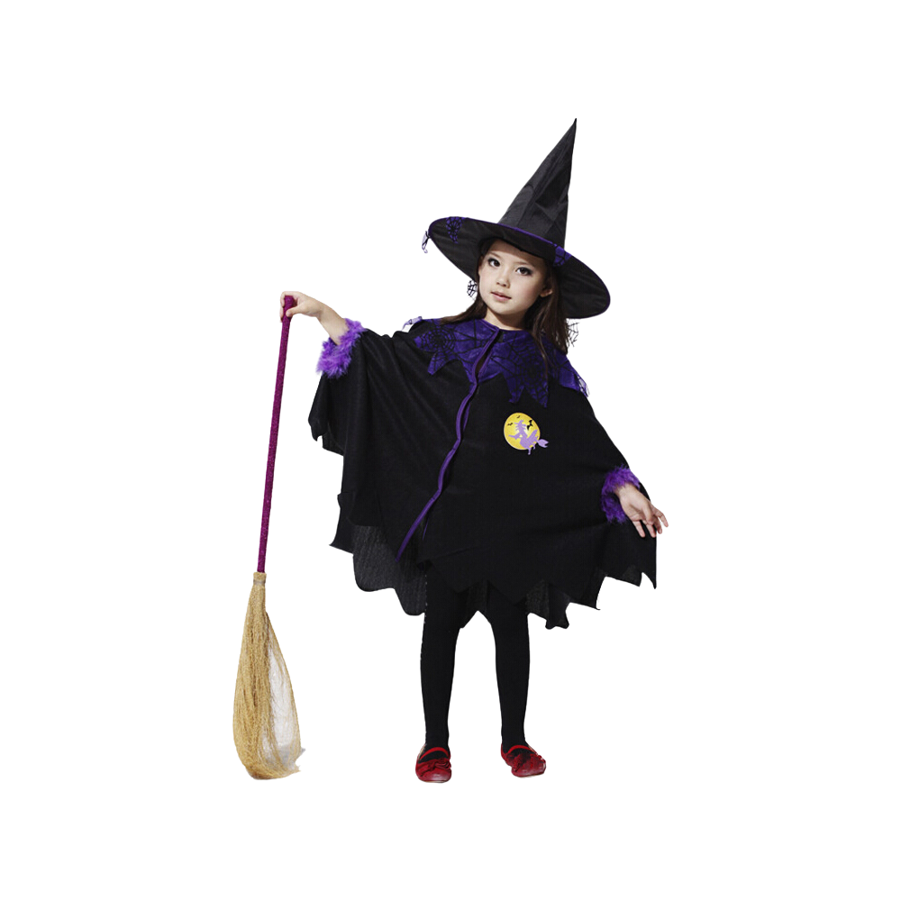 Halloween Girls Costume Transparent Image