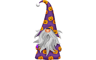 Halloween Gnome PNG