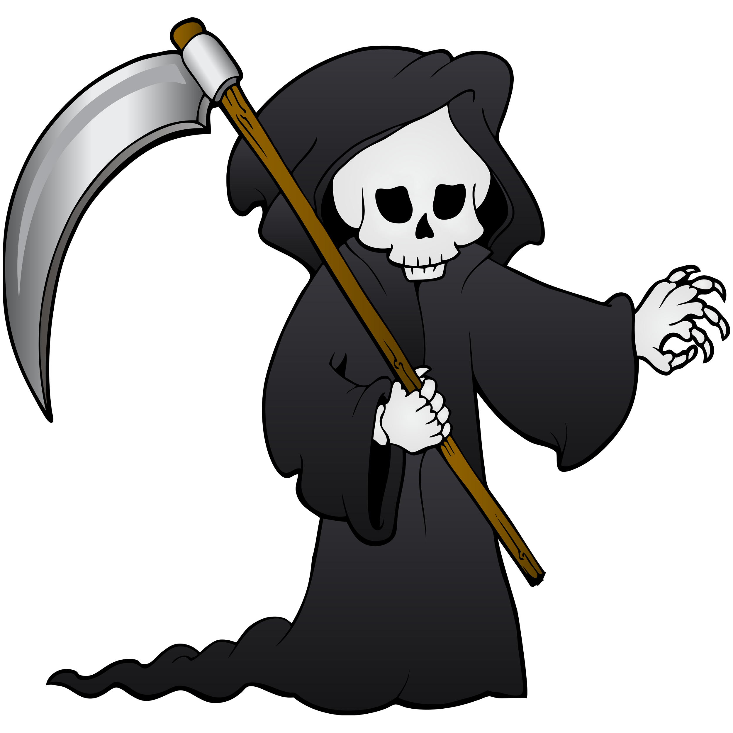 Halloween Grim Reaper Transparent Clipart