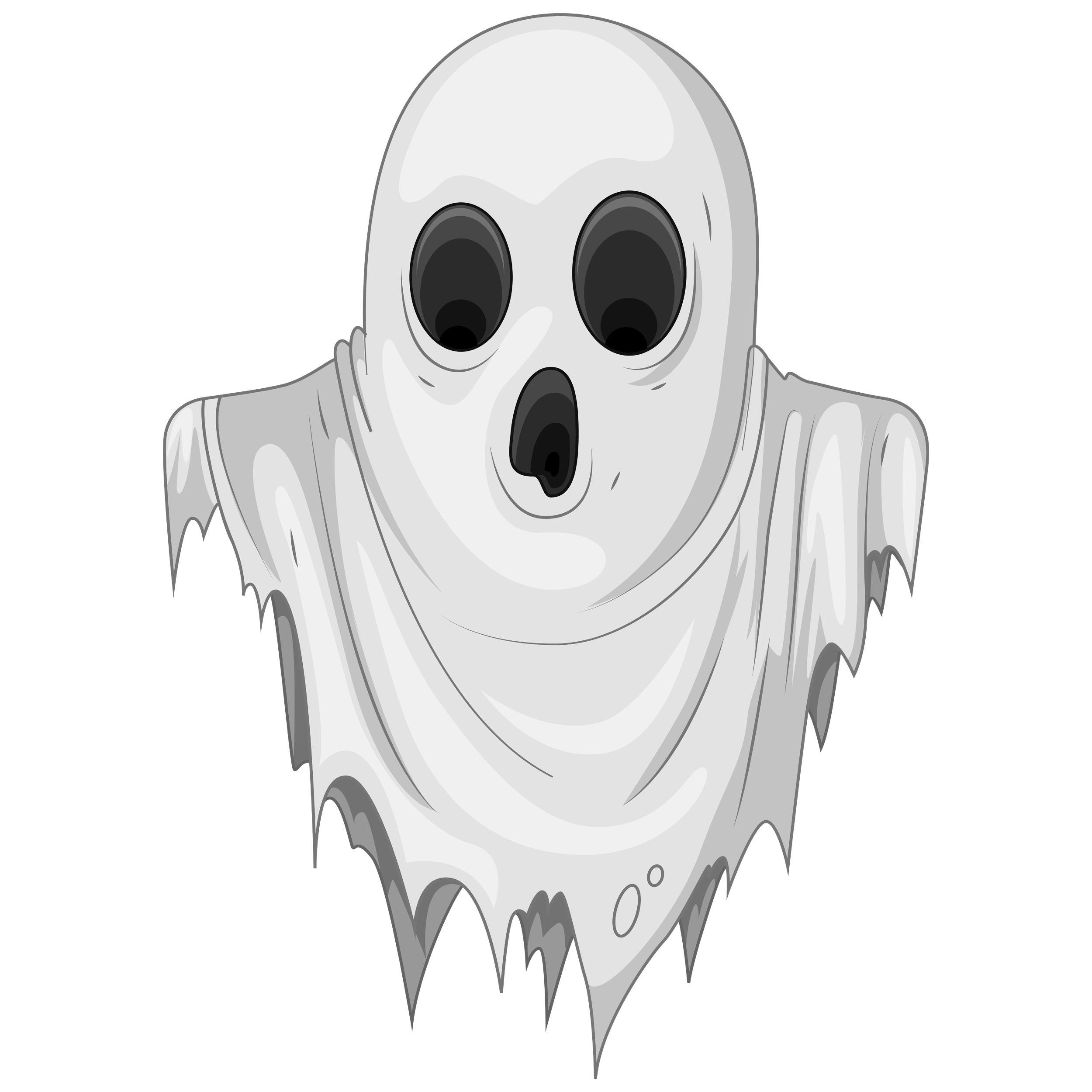 Halloween Haunted Ghost Transparent Clipart
