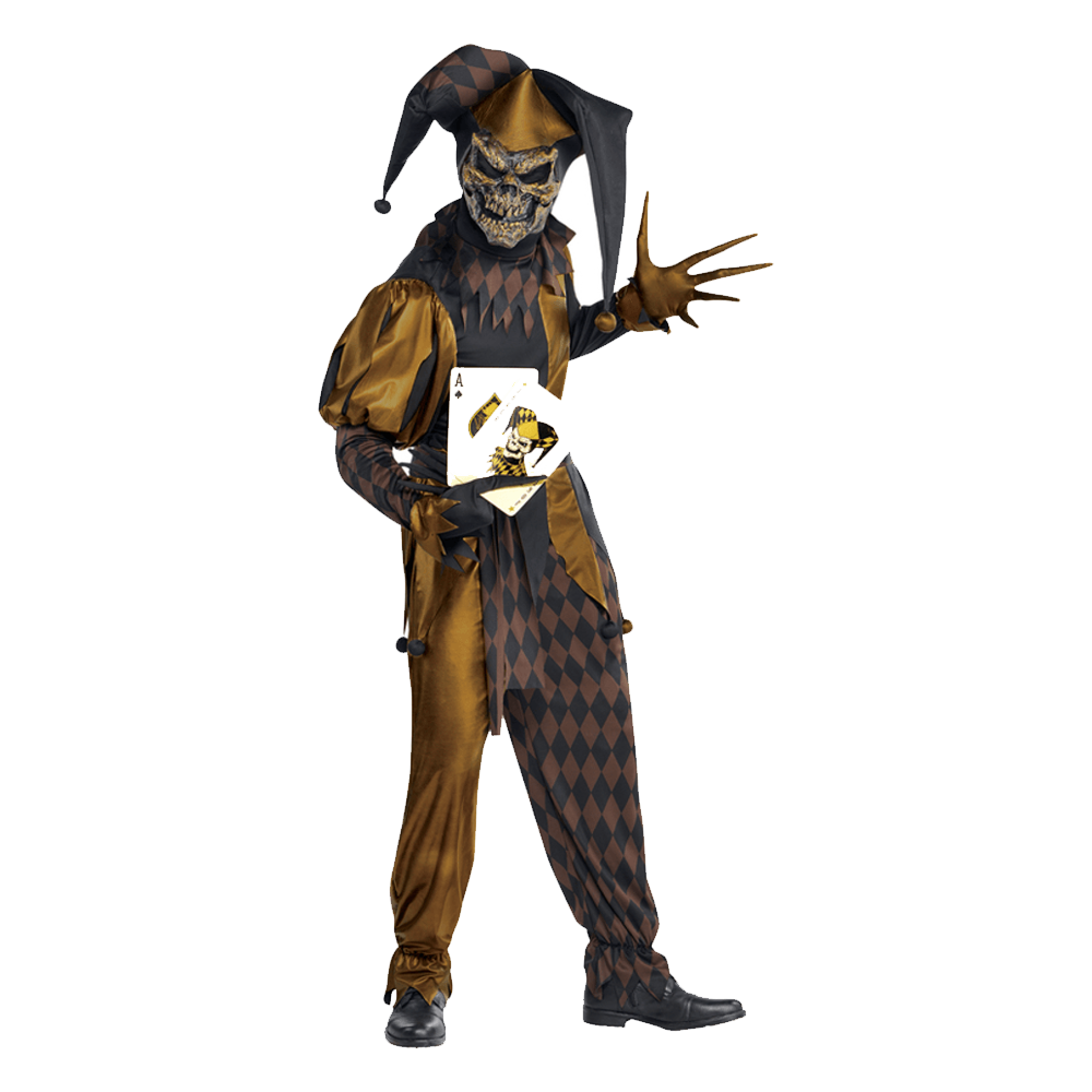 Halloween Joker Costume Transparent Photo