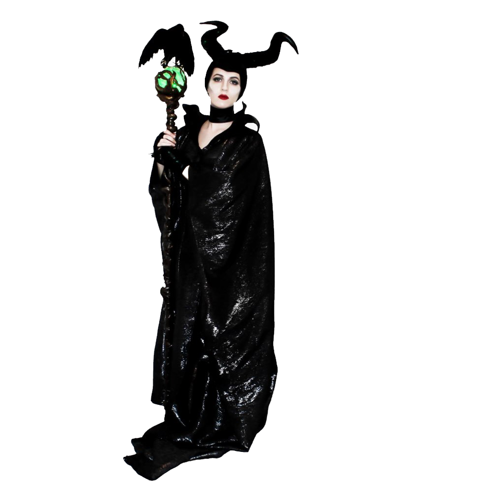 Halloween Maleficent Costume Transparent Photo