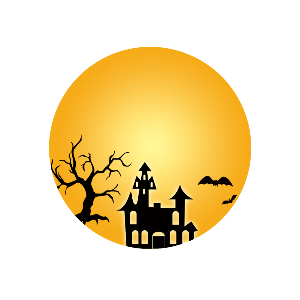 Halloween Moon Costume Transparent Clipart