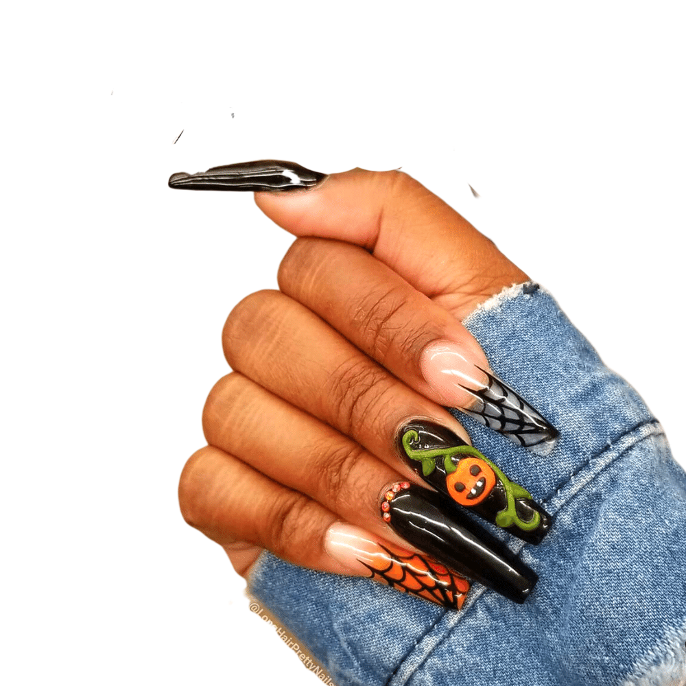 Halloween Nail  Transparent Picture