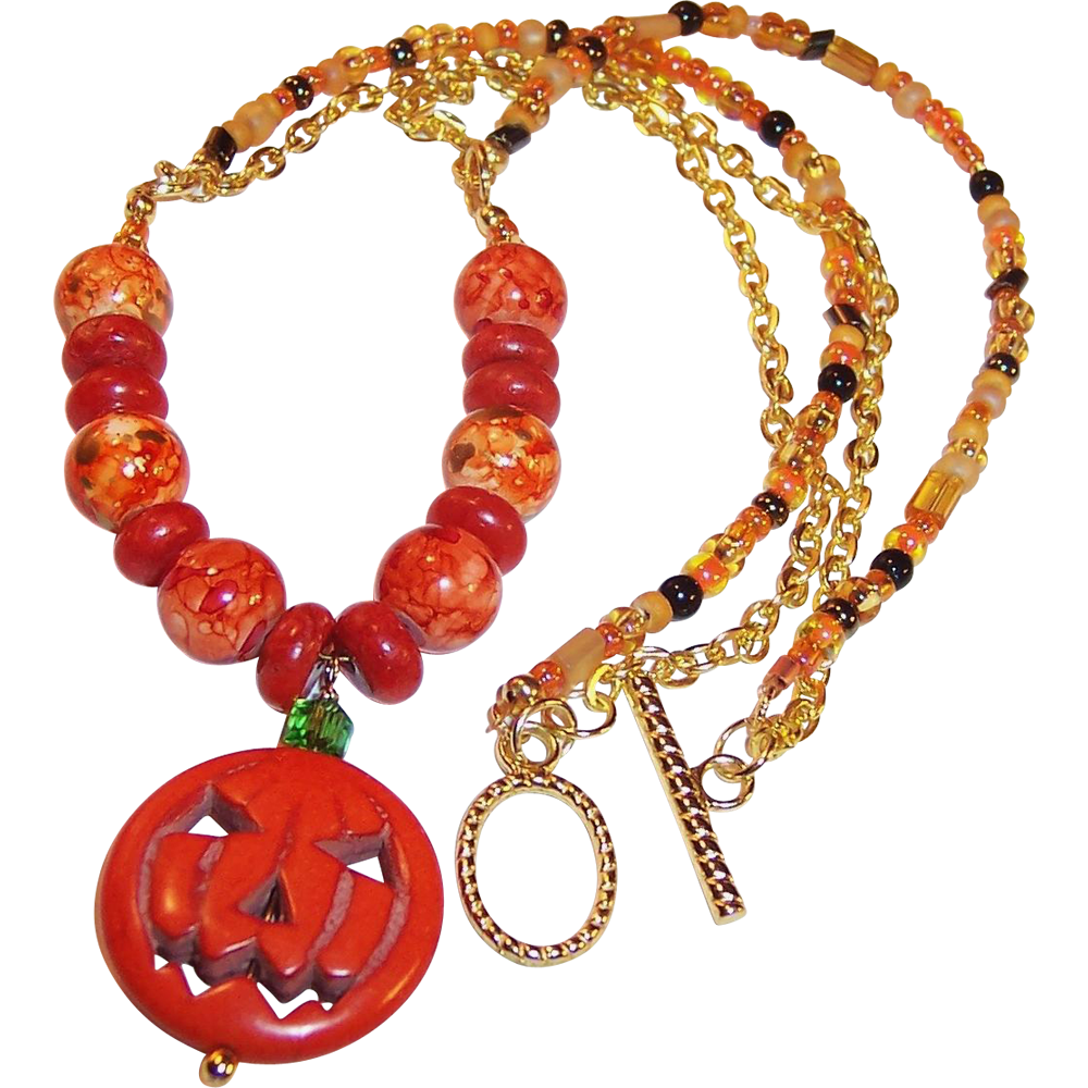 Halloween Necklace  Transparent Clipart