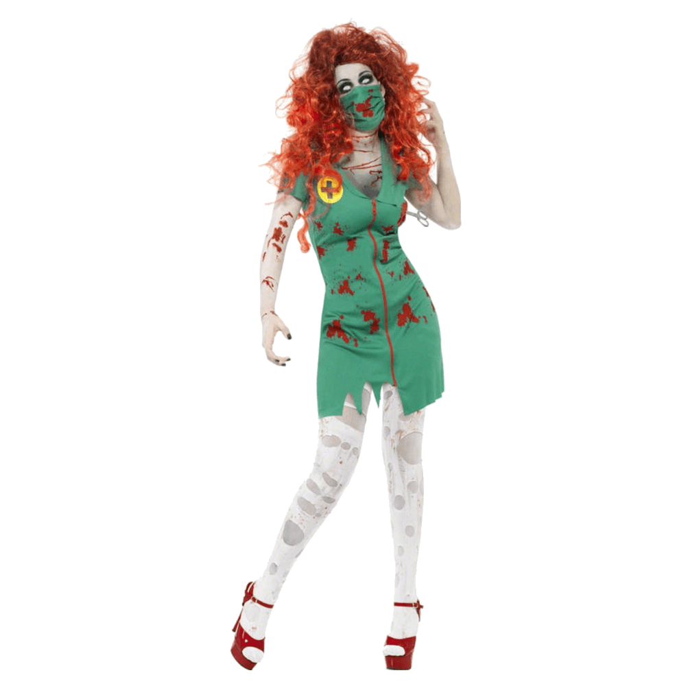 Halloween Nurse Costume  Transparent Photo