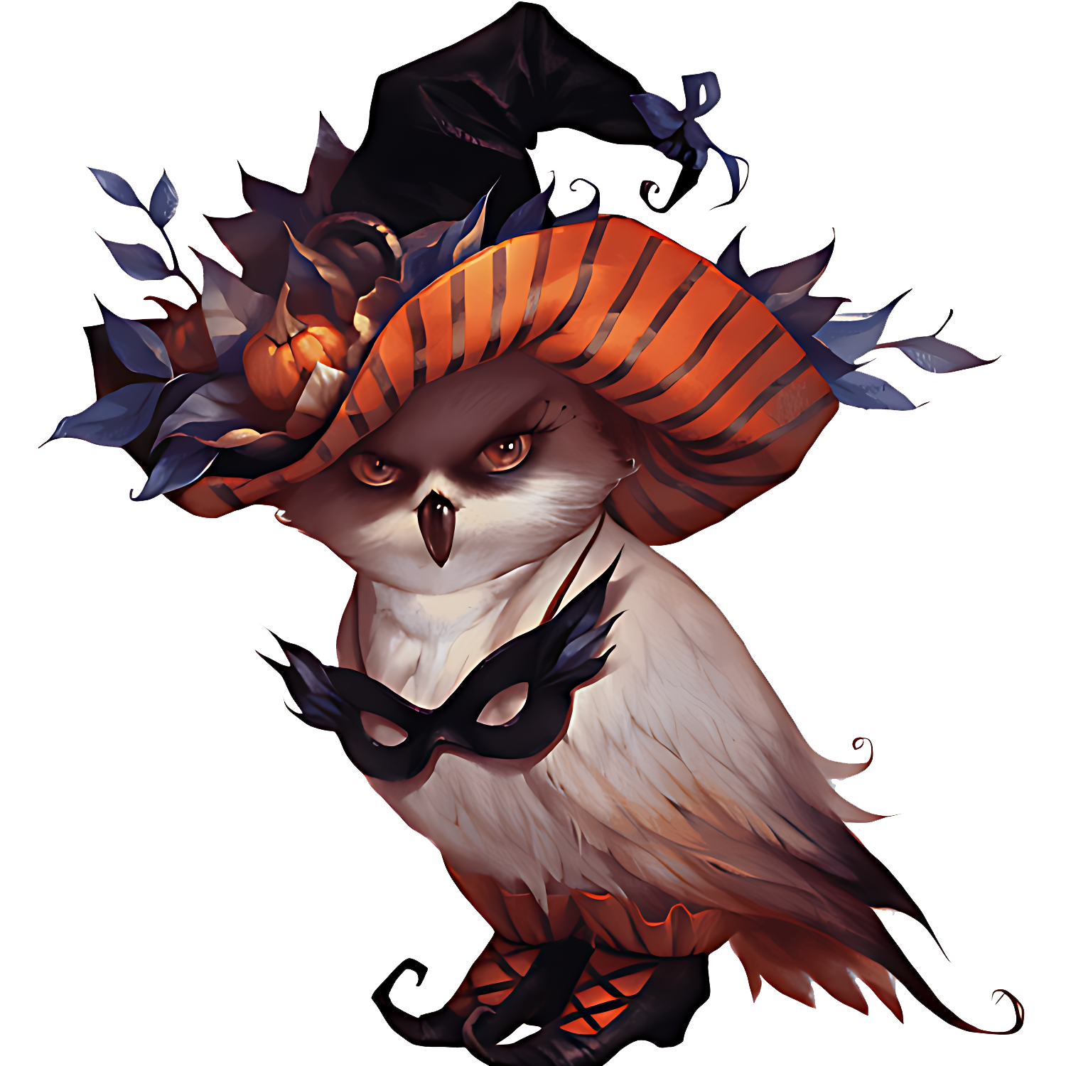 Halloween Owl In Witch Hat Transparent Gallery