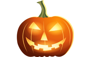 Halloween Pumpkin Ghost PNG