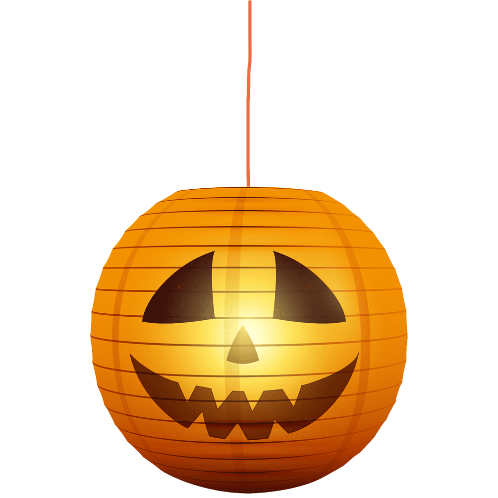 Halloween Pumpkin Light Transparent Clipart